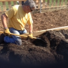 Tilling the soil